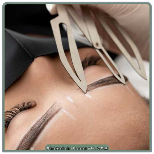 میکروبلیدینگ ابرو در رشت